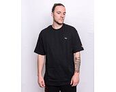 Triko New Era Rubber Patch Oversized Tee Black / Yellow