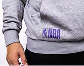Mikina New Era NBA Half Logo Oversized Hoody Los Angeles Lakers Heather Grey