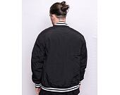 Bunda New Era MLB Team Bomber Jacket New York Yankees Black / White