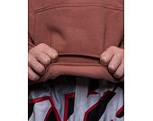 Mikina Karl Kani Small Signature Essential Hoodie dark copper