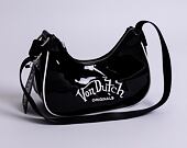 Malá kabelka Von Dutch Amy Baguette Imi Patent Black