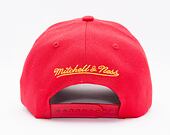 Kšiltovka Mitchell & Ness Secondary Roses Pro Snapback Hwc Miami Heat Red