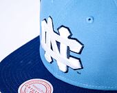 Kšiltovka Mitchell & Ness Jumbotron Snapback University Of North Carolina Navy / Light Blue
