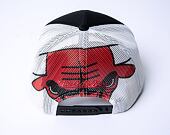 Kšiltovka Mitchell & Ness Off The Backboard Trucker Chicago Bulls Black / White