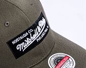 Kšiltovka Mitchell & Ness Box Logo Classic Snapback Branded Olive