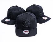 Kšiltovka Mitchell & Ness Blk/Blk Logo Classic Red Toronto Raptors Black