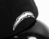 Kšiltovka New Era 39THIRTY NFL22 Sideline Los Angeles Chargers Black / White