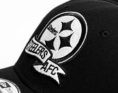 Kšiltovka New Era 39THIRTY NFL22 Sideline Pittsburgh Steelers Black / White