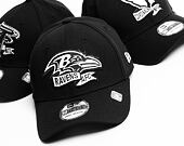 Kšiltovka New Era 39THIRTY NFL22 Sideline Baltimore Ravens Black / White