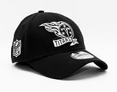 Kšiltovka New Era 39THIRTY NFL22 Sideline Tennessee Titans Black / White