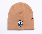 Kulich '47 Brand NHL Seattle Kraken Haymaker '47 Cuff Knit Camel