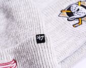 Kulich '47 Brand NHL Detroit Redwings Brain Freeze '47 Cuff Knit Grey