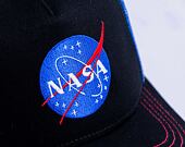 Kšiltovka Capslab NASA A-Frame Trucker CL/NASA/1/NAS4 Black / Royal Blue