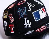 Kšiltovka New Era 59FIFTY MLB All-Over-Patch MLB League Black