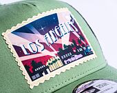 Kšiltovka New Era 9FORTY A-Frame Trucker Postcard Jade Green