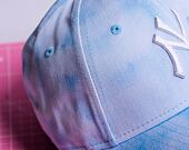 Dámská kšiltovka New Era 9FORTY Womens MLB Pastel Tie Dye New York Yankees Sky / White