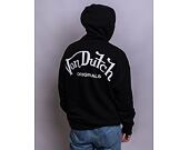 Mikina Von Dutch Matthew Sweatshirt French Terry Cotton Black