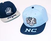 Kšiltovka Mitchell & Ness LOGO BILL SNAPBACK University Of North Carolina LIGHT BLUE/BLUE