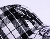 Kšiltovka New Era 9FORTY MLB Plaid  New York Yankees Black