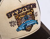 Kšiltovka Stetson Trucker Cap Wild Life Beige / Green / Brown