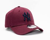 Kšiltovka New Era 9FORTY MLB League Essential New York Yankees Maroon
