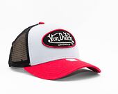 Kšiltovka Von Dutch Boston Trucker Cotton Twill Grey/Black