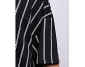 Triko Karl Kani Small Signature Heavy Jersey Pinstripe Tee black/white
