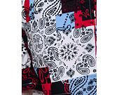 Kraťasy Karl Kani Small Siqnature Paisley Resort Shorts navy/red/light blue