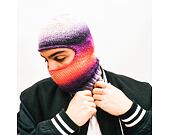 Custom made pletená Balaclava kukla - Funky Rainbow