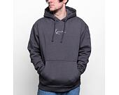 Mikina Karl Kani Small Signature Essential Zip Hoodie dark grey