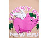 Triko New Era Character Oversized Tee Oat Milk / Optic White