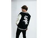 Bunda New Era Heritage Varsity Jacket Chicago White Sox Black / Off White