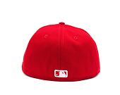 Kšiltovka New Era 59FIFTY MLB Basic Los Angeles Dodgers - Scarlet / White