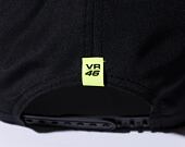 Kšiltovka New Era 9FORTY Aframe All-Over-Print VR46 Black / Upright Yellow