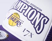 Kšiltovka New Era 9FORTY A-Frame Trucker NBA League Champions Los Angeles Lakers Purple