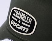 Kšiltovka New Era 9FORTY A-Frame Trucker Scrambler Ducati New Olive