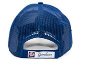 Kšiltovka New Era 9FORTY Trucker MLB Home Field New York Yankees Light Royal/Bright Royal