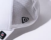 Kšiltovka New Era 9FORTY Trucker NFL Home Field Las Vegas Raiders Optic White