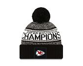 Kulich New Era NFL22 Super Bowl Parade Knit Kansas City Chiefs Black