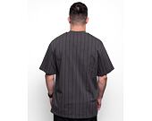 Triko Karl Kani Small Signature Pinstripe Tee anthracite/black