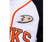 Dres Mitchell & Ness Practice Day Button Front Jersey ANAHEIM DUCKS White