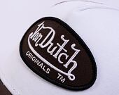Kšiltovka Von Dutch Trucker Boston White/Brown