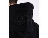 Mikina Wasted Paris Hoodie Zip Iron Bliss Black