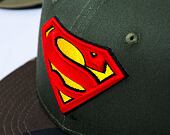 Dětská kšiltovka New Era 9FIFTY Kids DC Camo Superman New Olive