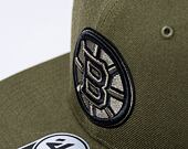 Kšiltovka '47 Brand NHL Boston Bruins Ballpark Camo CAPTAIN Sandalwood