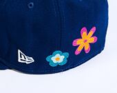Kšiltovka New Era 59FIFTY MLB Floral Los Angeles Dodgers Navy