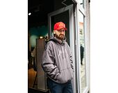Mikina Karl Kani Woven Signature Kaniverse OS Hoodie Anthracite