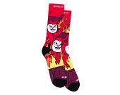 Ponožky RIP N DIP Heaven On Earth Socks RND10014 Red