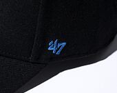 Kšiltovka '47 Brand NHL Toronto Maple Leafs Metallic Snap MVP Black