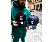 Kšiltovka Brixton Alpha Block X C MP Mesh Cap Washed Navy
